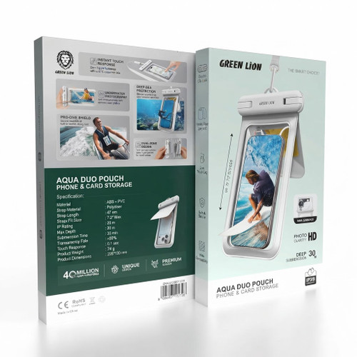 وکیوم و کاور ضد آب گرین لاین مدل AQUA DUO POUCH